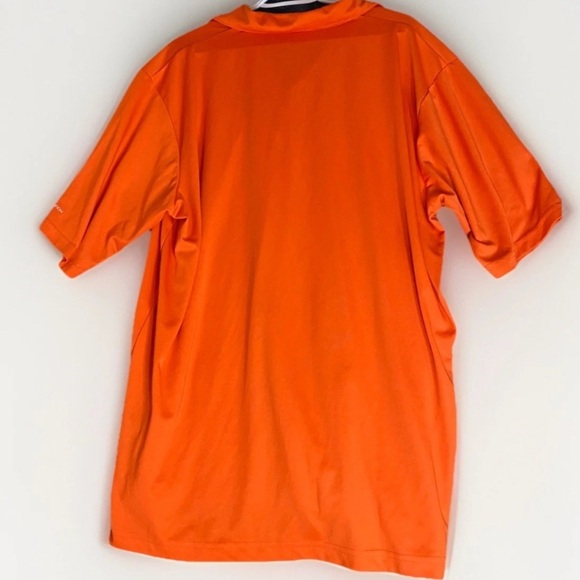 Stormtech Performance 2XL Orange REESE Chocolate Embroidered Polo Golf Shirt - Picture 2 of 9